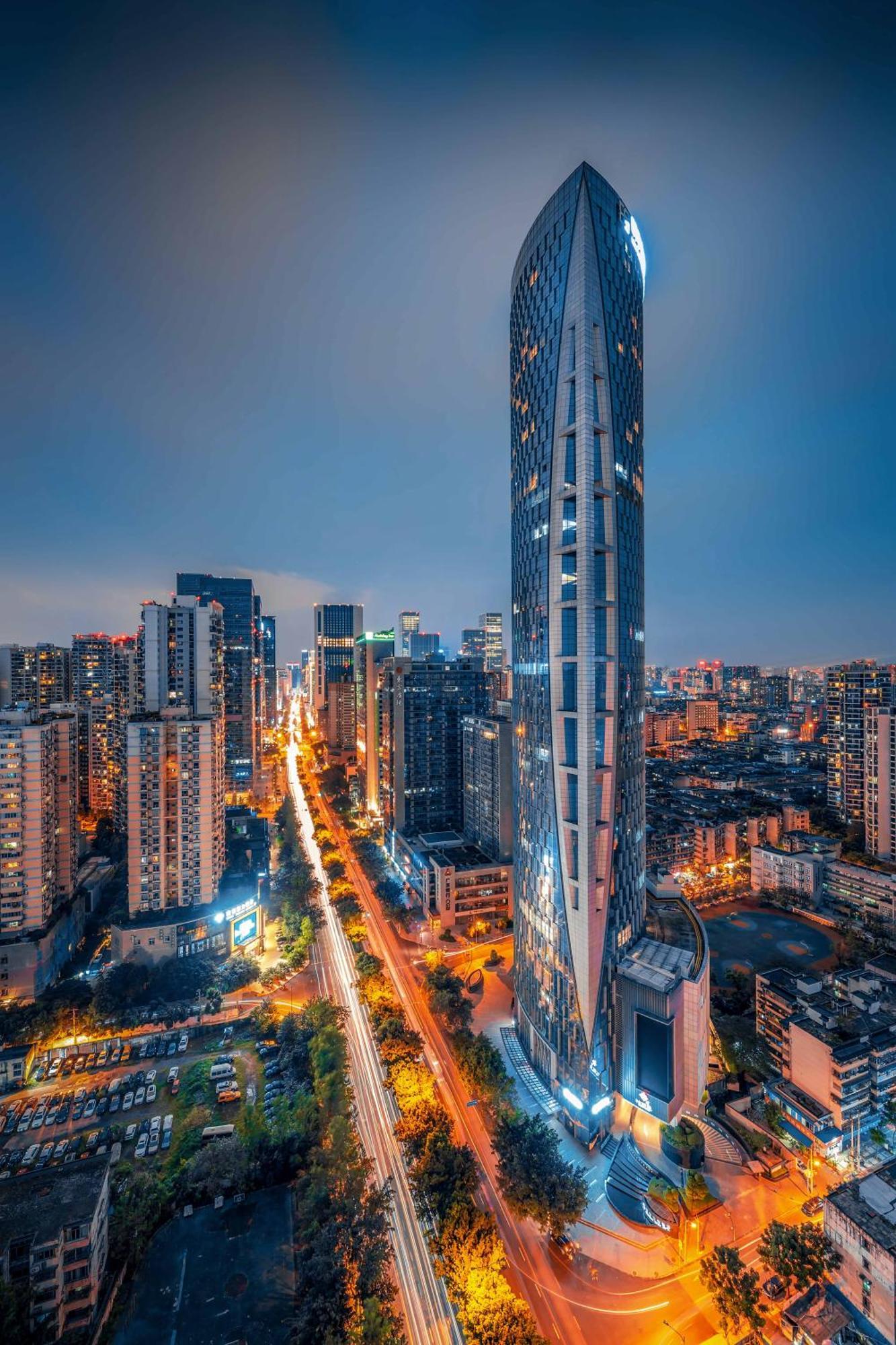 Minyoun Chengdu Dongda Hotel Buitenkant foto